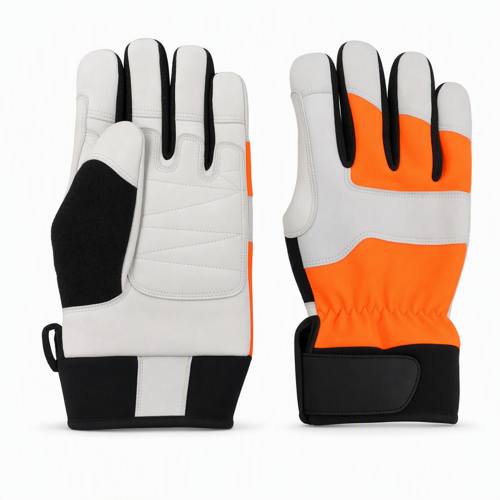 Chainsaw safety gloves