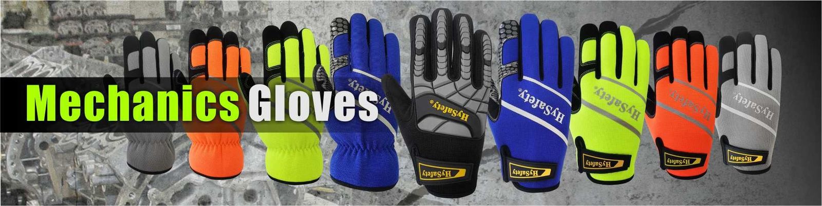 HySafety mechanics gloves